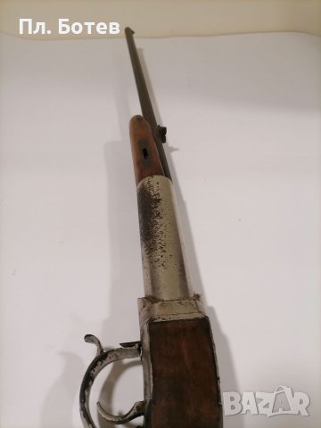 Стара въздушна пушка 19 век, снимка 7 - Антикварни и старинни предмети - 41636876