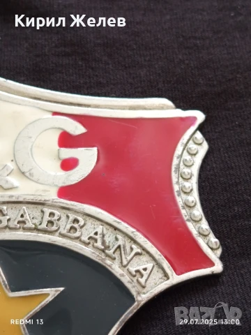 ФЕШЪН КАТАРАМА за КОЛАН с Лого DOLCE & GABBANA ЛУКСОЗНА 40722, снимка 4 - Колани - 51178222