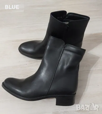 Нови дамски боти естествена кожа № 40. Намалени!, снимка 2 - Дамски боти - 48220692