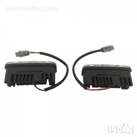 Комплект халогени Automat, 3 диода, 6500K, Черен, снимка 2 - Аксесоари и консумативи - 41246676