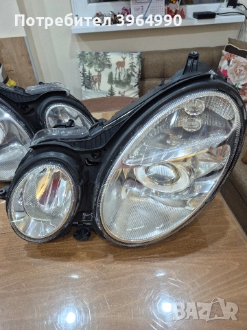 Кристални Оригинални Неразличими КСЕНОН фарове HELLA за Мерцедес Еклас W211 , снимка 7 - Части - 53086112