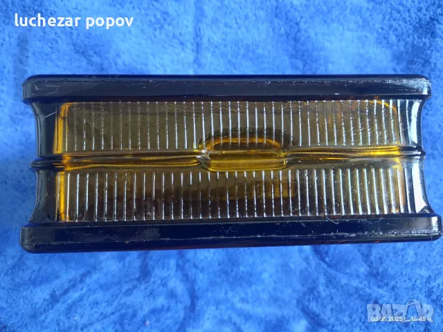 Стъклена касичка от соца , снимка 3 - Други ценни предмети - 50142031