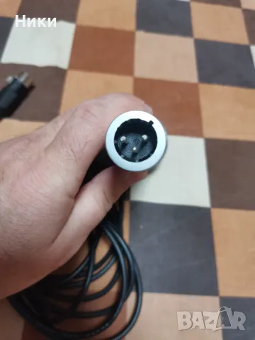 Продавам микрофон -  hama с кабел комплект  , снимка 3 - Микрофони - 49513504