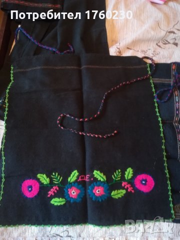 Ръчно тъкани старинни престилки