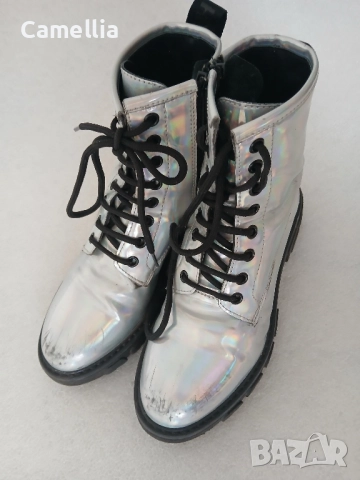 Боти HUGO BOSS, 35 номер , снимка 3 - Дамски боти - 52876738