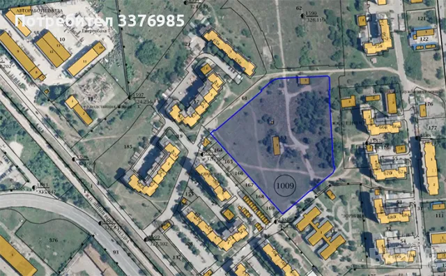 Давам под наем УПИ/парцел до новия парк в ж.к. Сениче, гр. Враца, снимка 5 - Парцели - 37552869