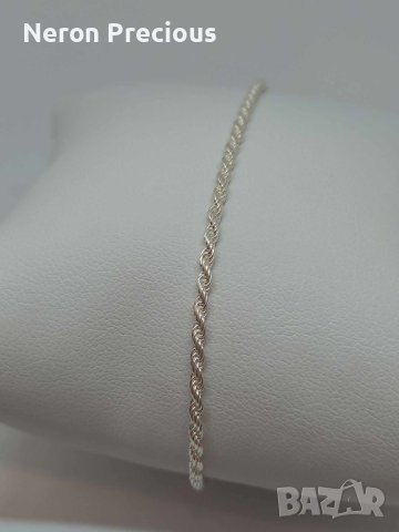Сребърна гривна, снимка 1