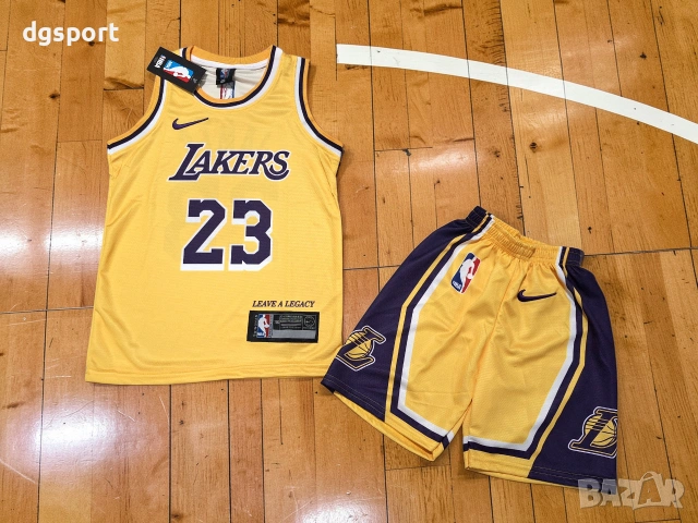 Детски баскетболен екип на Лейкърс #Леброн Джеймс #Лука Дончич!!!, снимка 3 - Баскетбол - 53713466