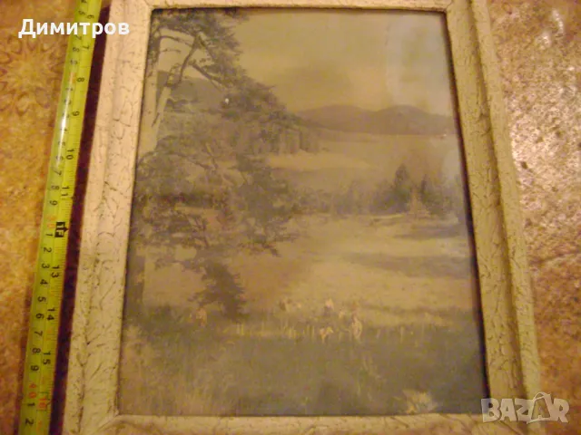 Стара  картина , снимка 2 - Антикварни и старинни предмети - 50095625