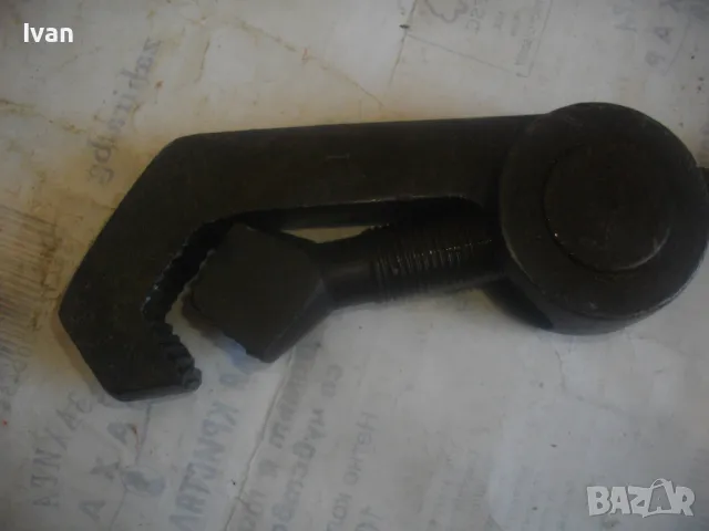 ШАРНИРЕН КАМИОНАДЖИЙСКИ РАЗДВИЖЕН КЛЮЧ 45см/3,2кг/С ПОДВИЖЕН ЗАХВАТ 70мм НЕМСКИ СТАРО КАЧЕСТВО, снимка 17 - Други инструменти - 50100010