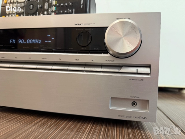 Onkyo TX-NR646 Bluetooth Wi Fi 