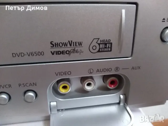 DVD/VHS - SAMSUNG- DVD-V6500-  Комбо., снимка 13 - Плейъри, домашно кино, прожектори - 49067317