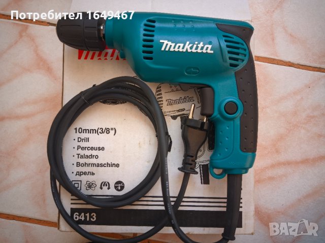 Бормашина MAKITA 6413, снимка 2 - Бормашини - 42571891