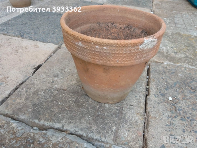 Керамични саксии, снимка 3 - Саксии и кашпи - 51643436