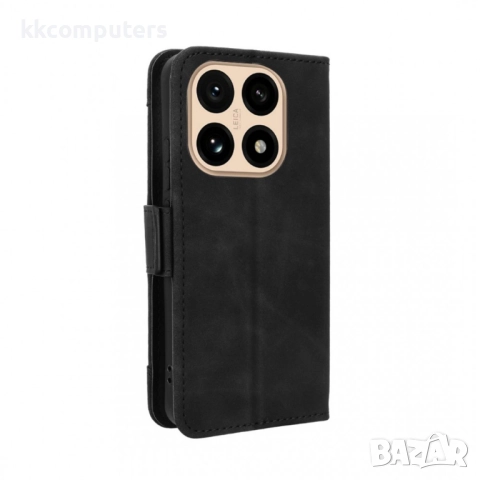 Кожен флип калъф за Xiaomi 15T -Магнитно затваряне, Държач за Карти и Стойка, вкл. Протектор, 5 Цвят, снимка 13 - Резервни части за телефони - 52377604