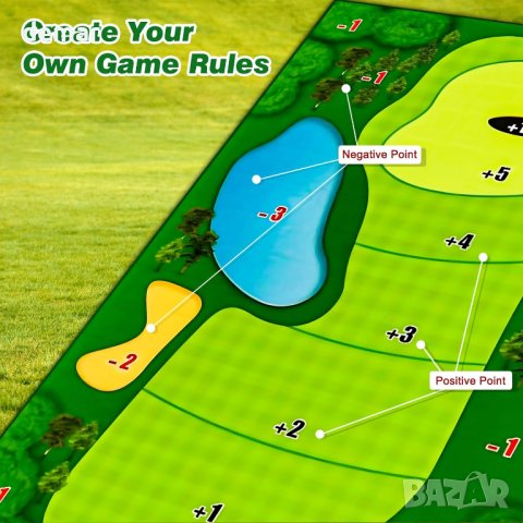 Постелка за голф, комплект за ежедневна игра на голф, снимка 4 - Голф - 44368714