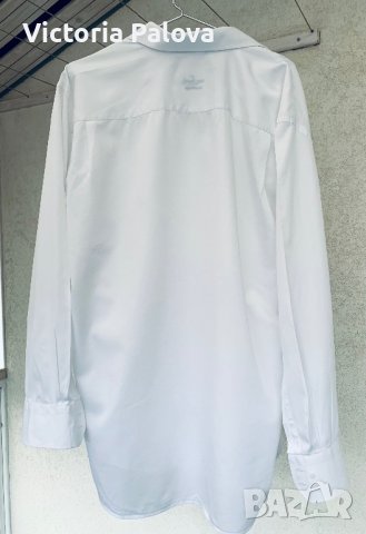 Безупречна бяла риза VAN LAACK business , снимка 7 - Ризи - 39316133