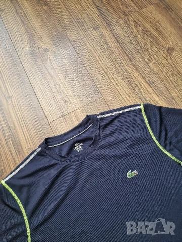 Страхотна мъжка тениска LACOSTE размер XL, снимка 3 - Тениски - 51145621