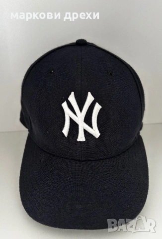 New York Yankees Baseball Hat Cap Fitted 7 1/4 Navy New Era On Field Mens