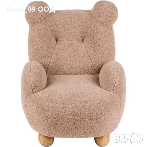 Детски фотьойл "Мече", снимка 3 - Дивани и мека мебел - 50614142