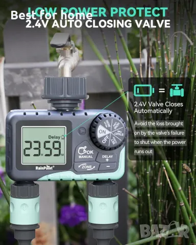 RAINPOINT Таймер за вода за градински маркуч, снимка 5 - Напояване - 49677103