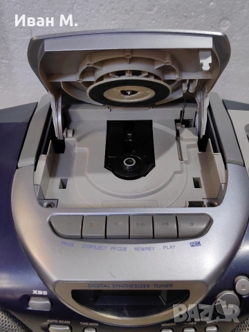 Радиокасетофон със CD Panasonic , снимка 7 - Радиокасетофони, транзистори - 52622404