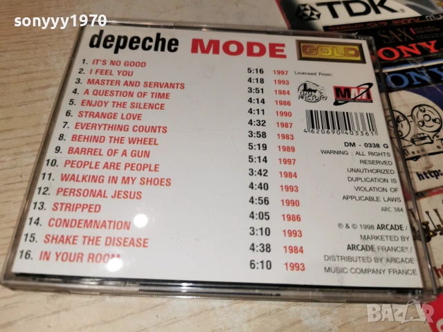 DEPECHE MODE CD 0303262006, снимка 13 - CD дискове - 53697947