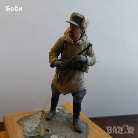 Стара Фигурка Играчка Войник Вермахт Втора Световна Война, снимка 2 - Колекции - 48038997