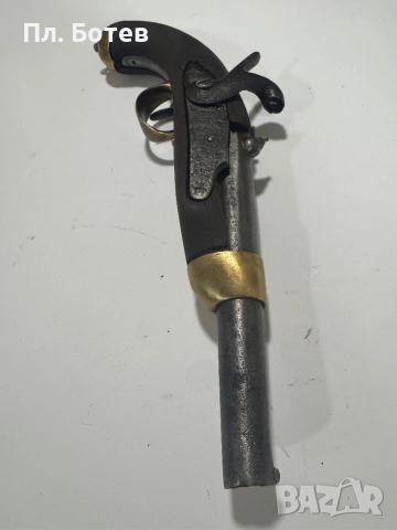 Стар капсулен пистолет, пищов, револвер, снимка 8 - Антикварни и старинни предмети - 51860843