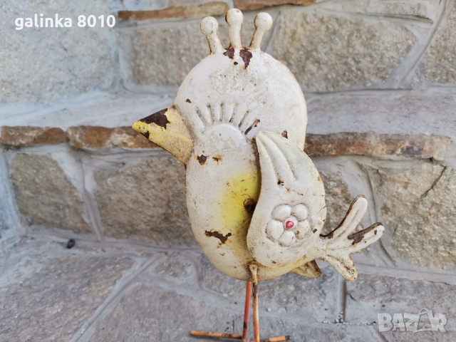 Старо ламаринено пиле, снимка 2 - Антикварни и старинни предмети - 53657587