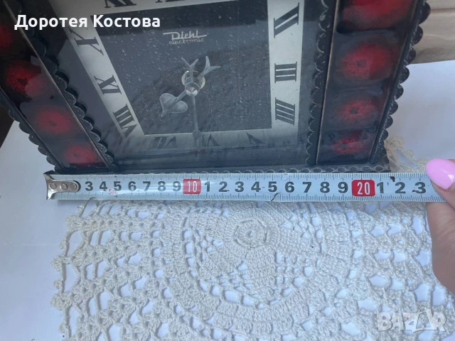 Красив часовник от ковано желязо, снимка 10 - Антикварни и старинни предмети - 50607941