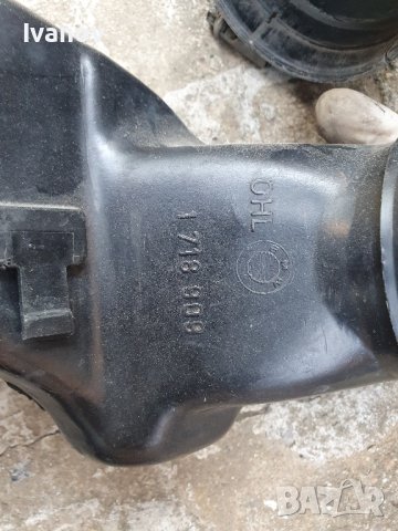 Въздуховод охлаждане на алтернатора капак ляв фар гофре бмв е34 м20, снимка 2 - Части - 41930297