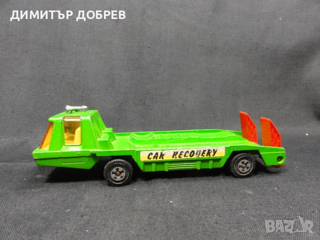 СТАРА РЕТРО МЕТАЛНА КОЛИЧКА MATCHBOX ENGLAND SUPER KINGS TRANSPORTER, снимка 2 - Колекции - 51651875