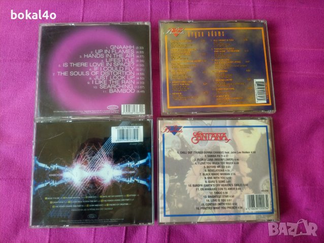 Joe Satriani,Bryan Adams, Santana, снимка 4 - CD дискове - 38224480