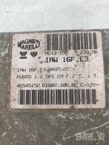 Компютър Двигател Magnet Marelli IAW 16F.E3 за Fiat Punto 1.2 , снимка 2 - Части - 40880136