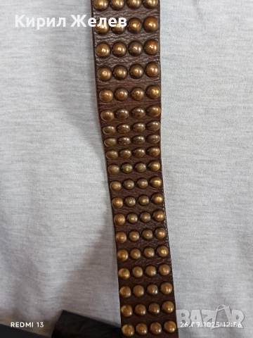 Унисекс кожен колан REPLAY много красив стилен дизайн 46950, снимка 7 - Колани - 51845698