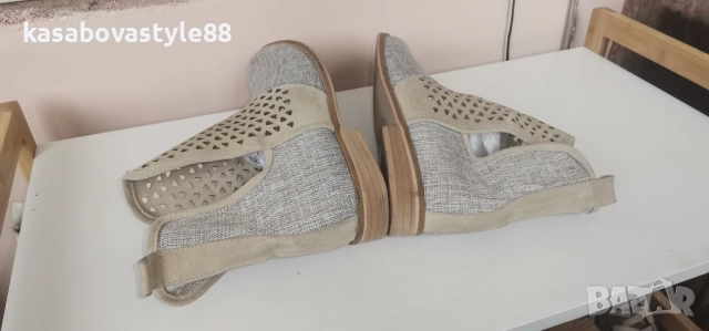 Боти Heine 40.5н.Естествен велур , снимка 12 - Дамски боти - 51983492