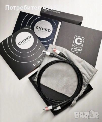 Продавам RCA кабел - Chord Signature Tuned ARAY Analogue 1m.