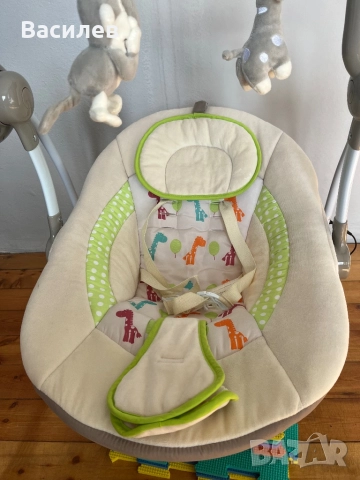 CANGAROO ЕЛЕКТРИЧЕСКА БЕБЕШКА ЛЮЛКА BABY SWING+, снимка 3 - Детски люлки - 52261774