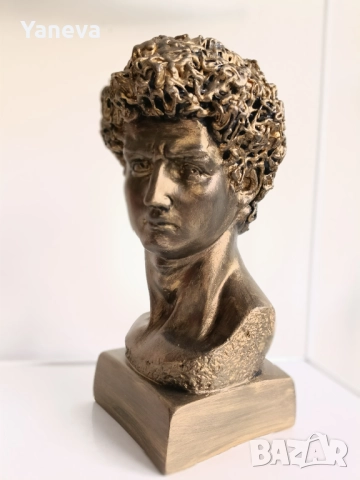 Давид от Микеланджело, статуетка, модерно изкуство. , снимка 3 - Статуетки - 52939618