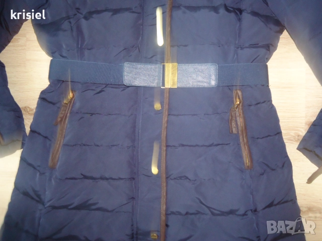 ZARA--ТОПЛО ПУХЕНКА С ГЪШИ ПУХ--М номер, снимка 4 - Якета - 52635011