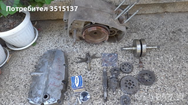 Gilera  50 Enduro  Touring Sv 50 cc 1975 3 броя двигатели ретро мотоциклет , снимка 3 - Мотоциклети и мототехника - 42475184