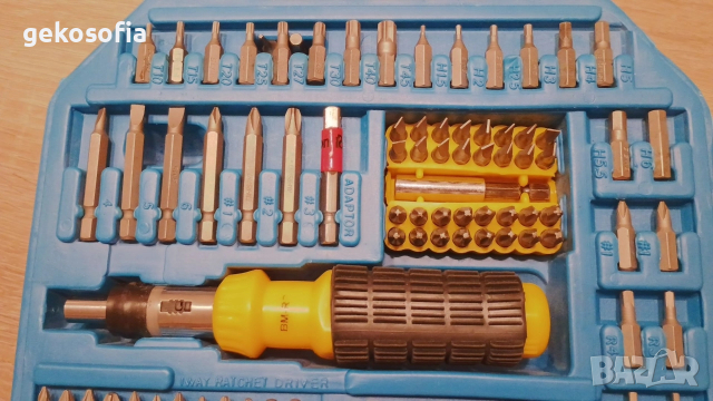 Комплект инструменти 101 части MANNESMAN / тип GEDORE, снимка 5 - Други инструменти - 52790434