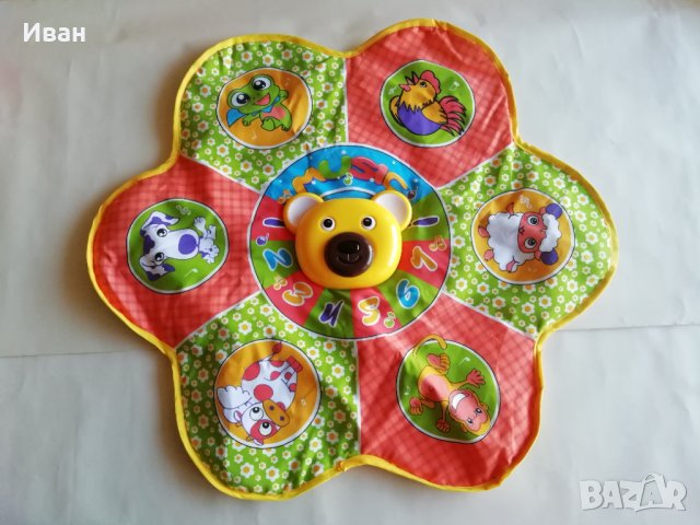 Бебешко музикално килимче - пиано, Хор на животните, Барт, 69 см - само по телефон!