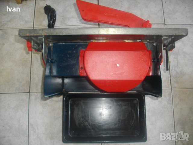 Немска Профи Ел.Машина За Мокро/Сухо Рязане Плочи/Плочки-500W/ф178мм/Вана Вода/Паралел-ALPHA TOOLS, снимка 17 - Други инструменти - 41381328