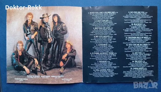 Scorpions - CD - хардрок дискове, снимка 7 - CD дискове - 49750804