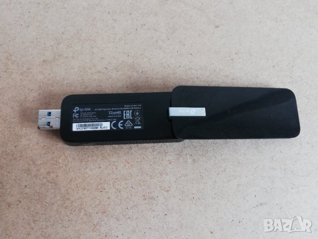 Безжичен адаптер AC1300 TP-Link Archer T4U, MU-MIMO, dual band, USB 3.0, снимка 6 - Мрежови адаптери - 41709111