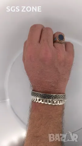 Мъжки Гривни от Италия, снимка 6 - Гривни - 49645300