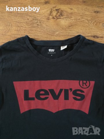 Levi's The Perfect Logo T-Shirt - страхотна дамска тениска , снимка 2 - Тениски - 41340032