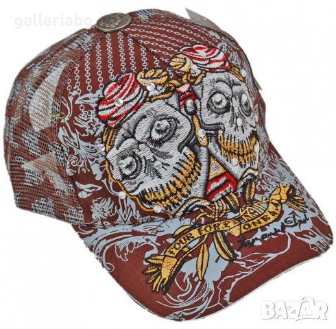 Шапка - Черепи с надписи, снимка 2 - Шапки - 39790951
